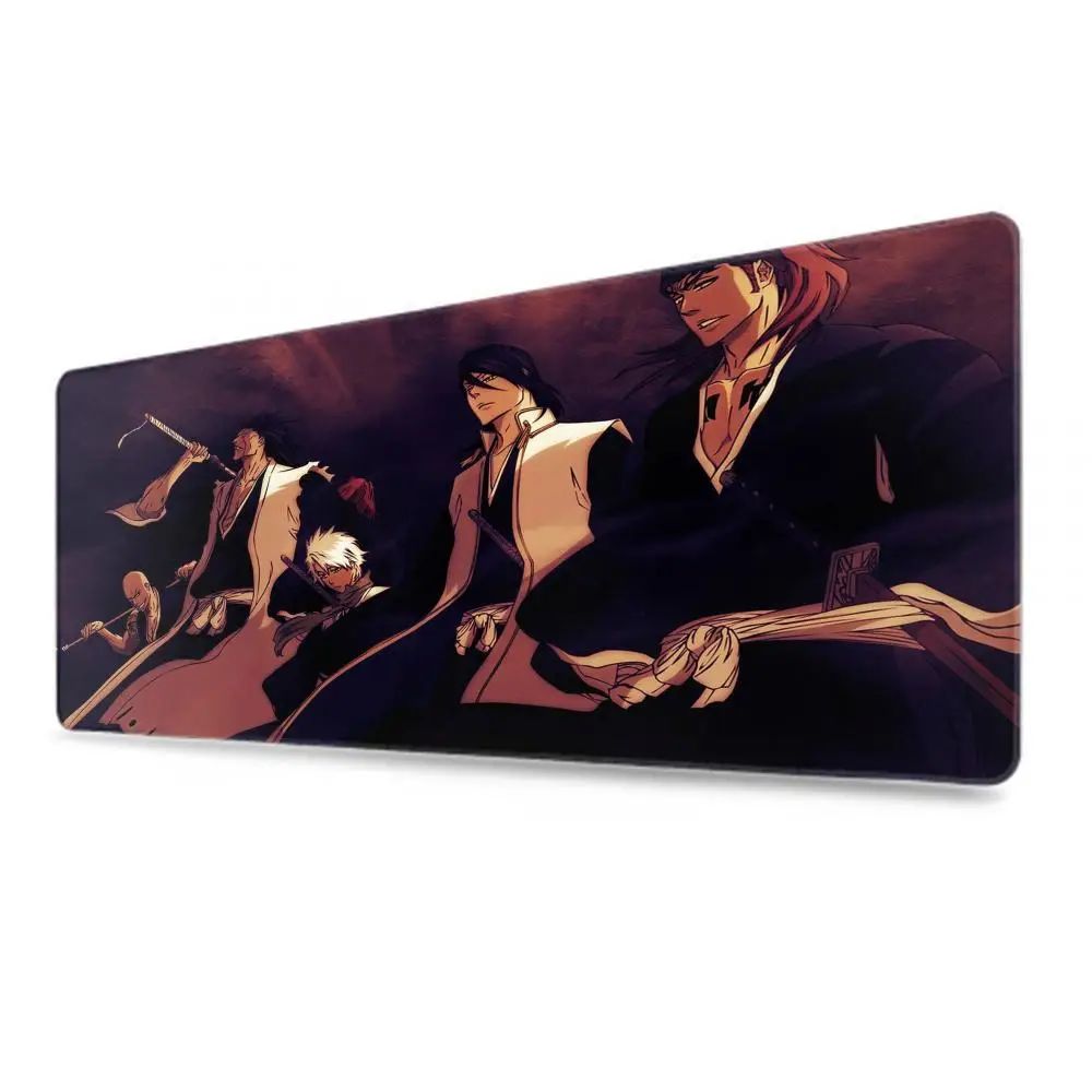 Grande Anime Desk Mat para Jogos, Mousepad para Gamer, Mousepad para Desktop, Almofada de Computador, Luxury Desk Mat, Bleach, Kenpachi, Ziyaki, Grande