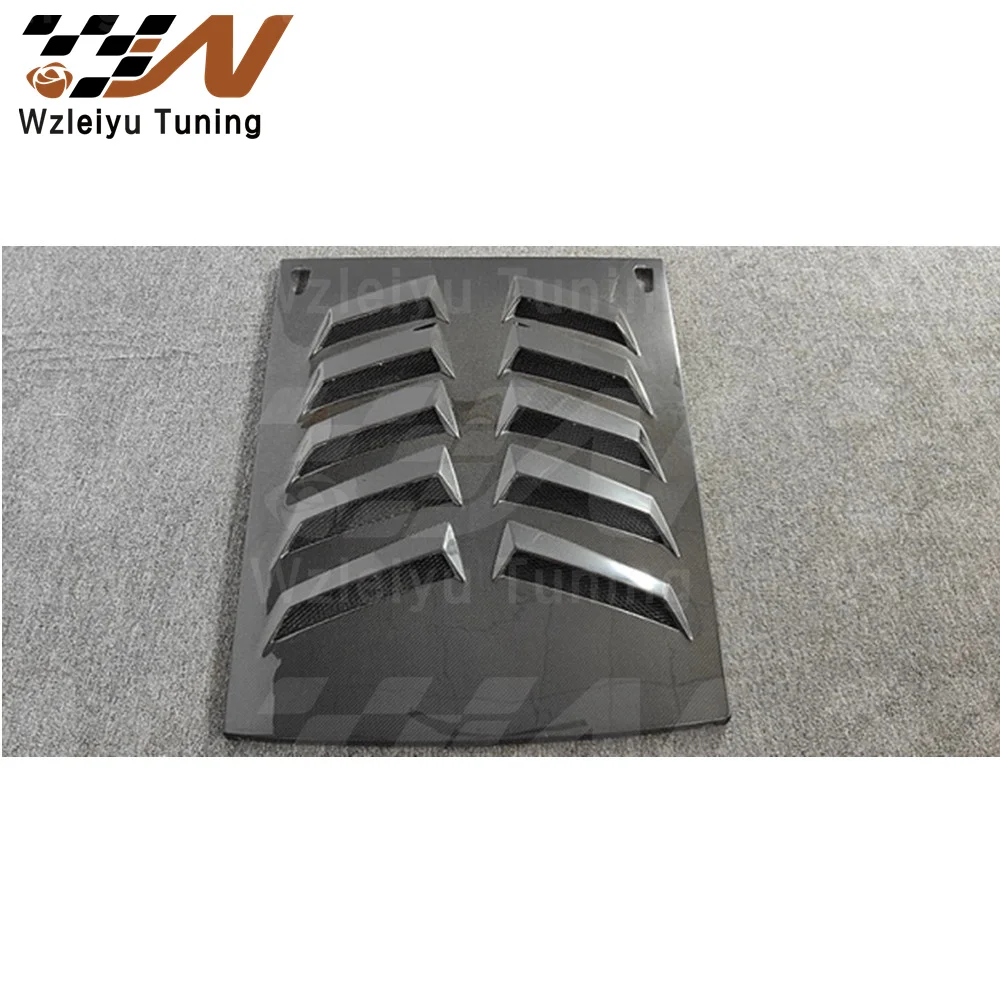 RZ Style Carbon Fiber Rear Engine Cover Vents Fit For Gallardo LP550 LP560 LP570 High Quality Fitment