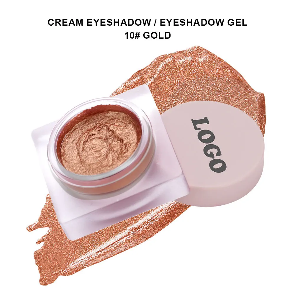 Private Label Diamond Purple Liquid Gel Eyeshadow Pearl Glitter Highlighter Sequins Monochrome Shimmer Eye Shadow Jelly