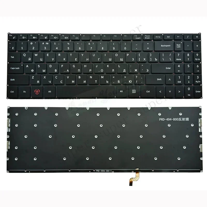 S+   RU Layout for PN MB3254003 6610A F0136-003 FOR acer Aspire 3 A325-42 backlit Laptop Keyboard