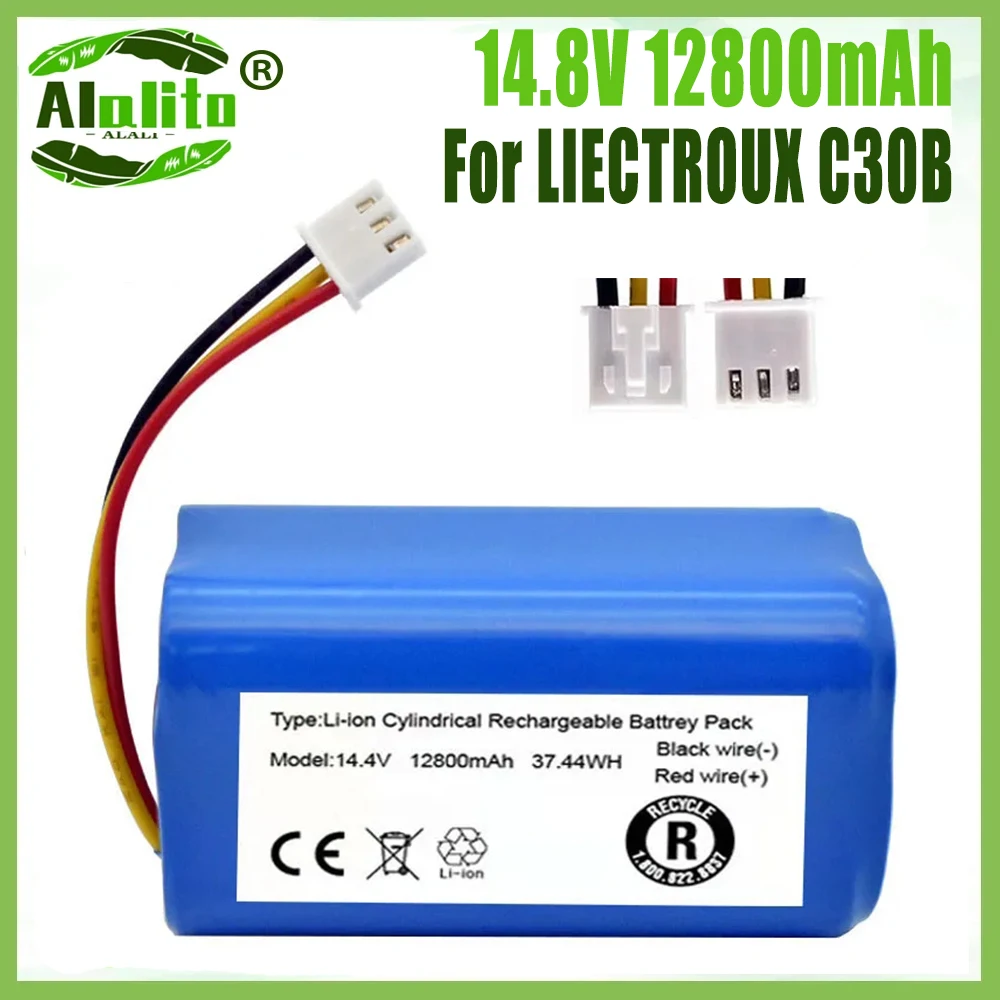 

100% Brand New. 14.4V.12800mah. Suitable For Letchtoux c30b Robot Vacuum Cleaner, Equipped With High Capacity Original Batteries