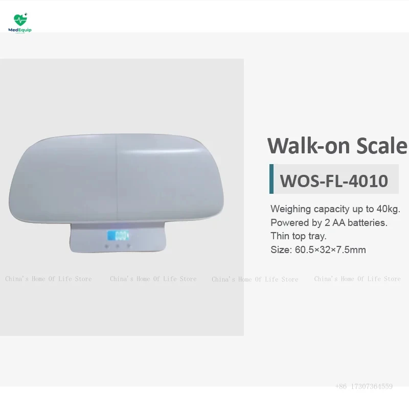 Báscula Electrónica WOS-FL-4010 para Exámenes Médicos