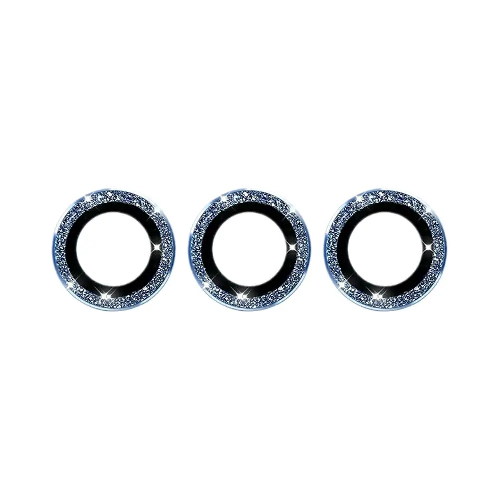 Glitter Diamond Camera Lens Camera Protector Film for Samsung Galaxy Z Fold 5 Metal Lens Protective Anti Scratch P3M0