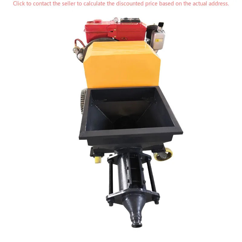 Dry Mortar Machines Pump Concrete Spray Spraying Plastering Diesel Cement Wall Plaster Pumping Machine