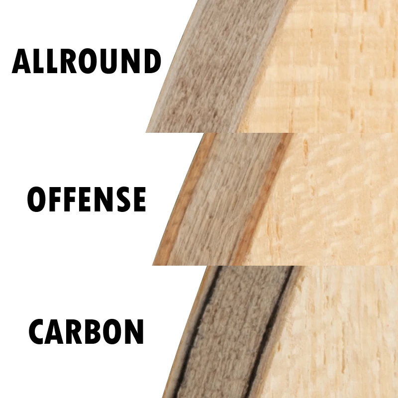 GEWO POWER Allround / OFFENSE / الكربون تنس الطاولة بليد مضرب التحكم الخشبي الكربون الهجومية سرعة بينغ بونغ الخفافيش مجداف #5