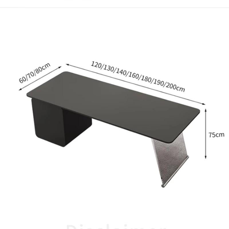 Waterproof Studio Office Desk Upgrade Big Wide Student Reading White Computer Desks Study Executive Escritorio Oficina Furniture