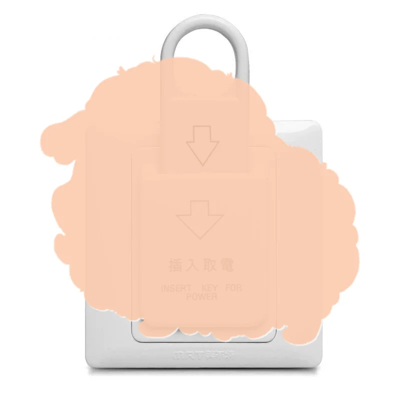 40A Access Control Power Supply Overcurrent Protection Magnetic Card Insert Key Switch for Hotel Apartment Security System