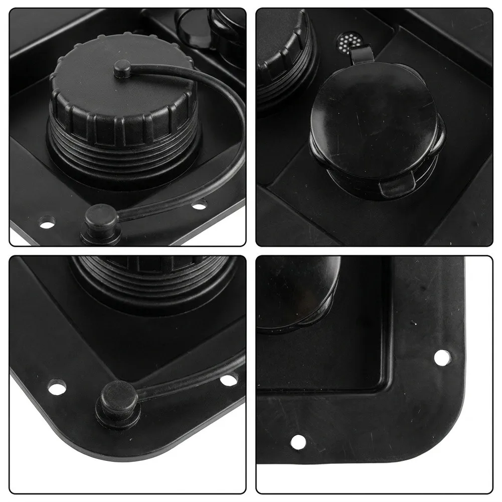 Municipal Fill Port Camping Water Inlet Split-type Installation No External Pump Required Wall-mount Port Off-grid Water Refill