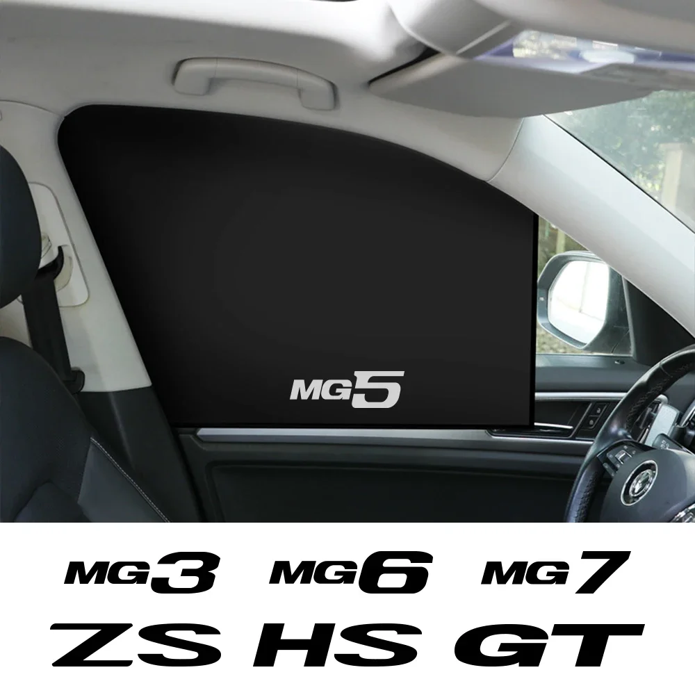 For MG ZS HS GT HECTOR MG3 MG5 MG6 MG7 Car Window Sun Shade Protector Cover Foldable Vehicle Sunshades Curtains Auto Accessories