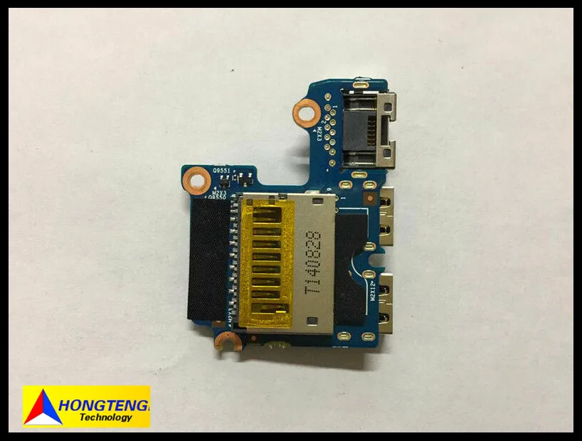 

For HP ProBook 640 645 g1 LAN Ethernet USB Port Board Connector 6050A2566901 Test OK free shipping