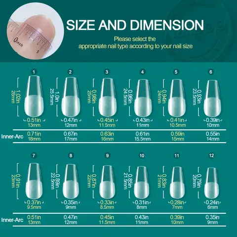 10 best sales झूठे नाखून युक्तियाँ - №9