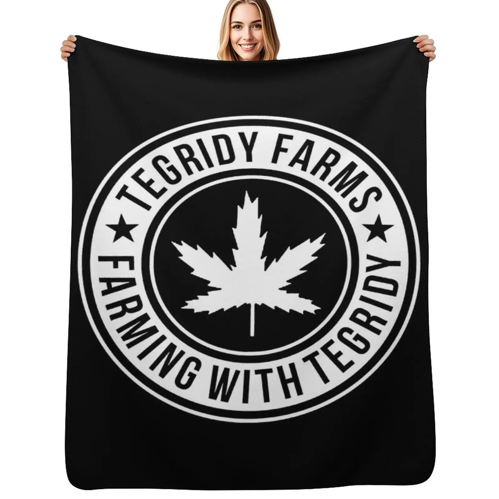 TEGRIDY FARMS Throw Blanket Moving Hairy Plush Giant Sofa For Baby Soft Beds Blankets