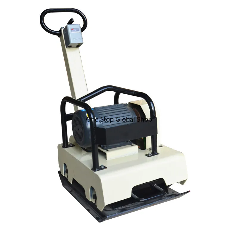 Deleixi DLX-160 Hand-Held Reversible Vibratory Plate Compactor Machine with 6.5HP Engine & Motor