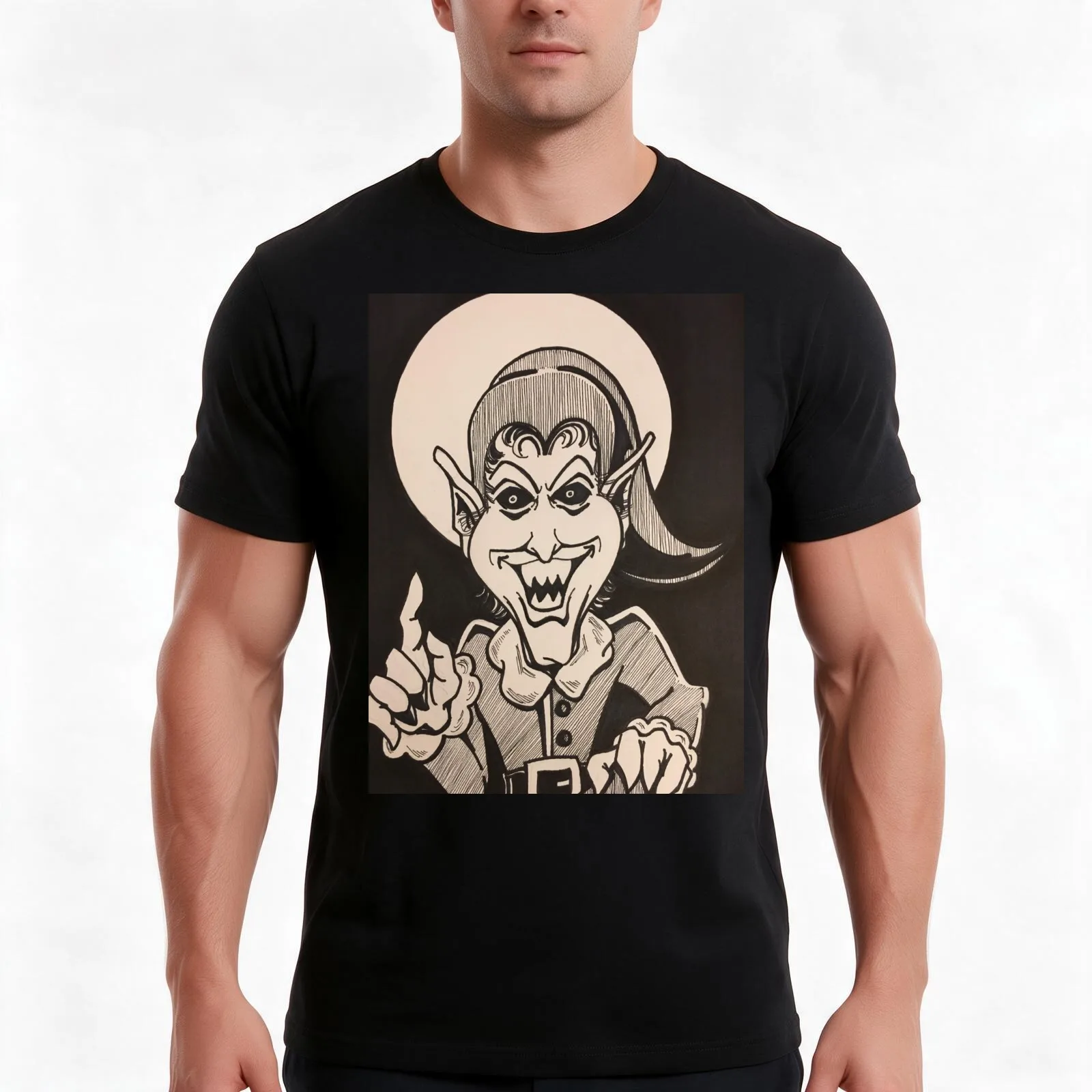 Sammy the Elf T-Shirt Summer Casual Cotton Tee Oversized Streetwear Tops Vintage Graphic Print Loose Fit Short Sleeve