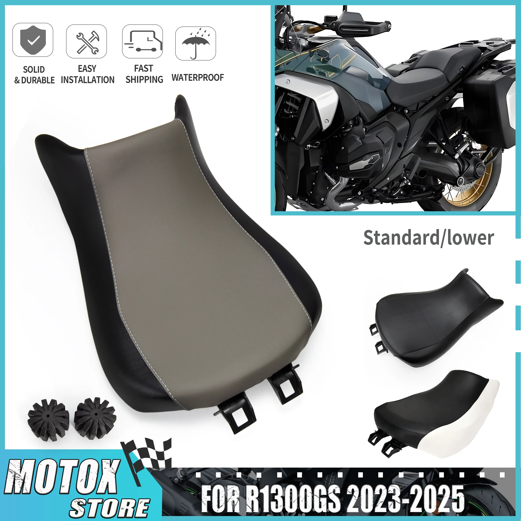 Cuscino Sella Anteriore per Moto BMW R1300GS R1300 GS R 1300 GS 2023-2026, Sedile Conducente 2024 2025