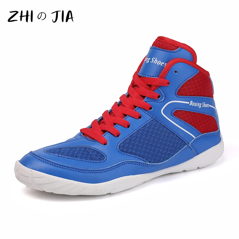 

Professional Men's Boxing and Wrestling Shoes Competition Training Shoes Fashion Non slip Sneaker Casual Footwear 39-46