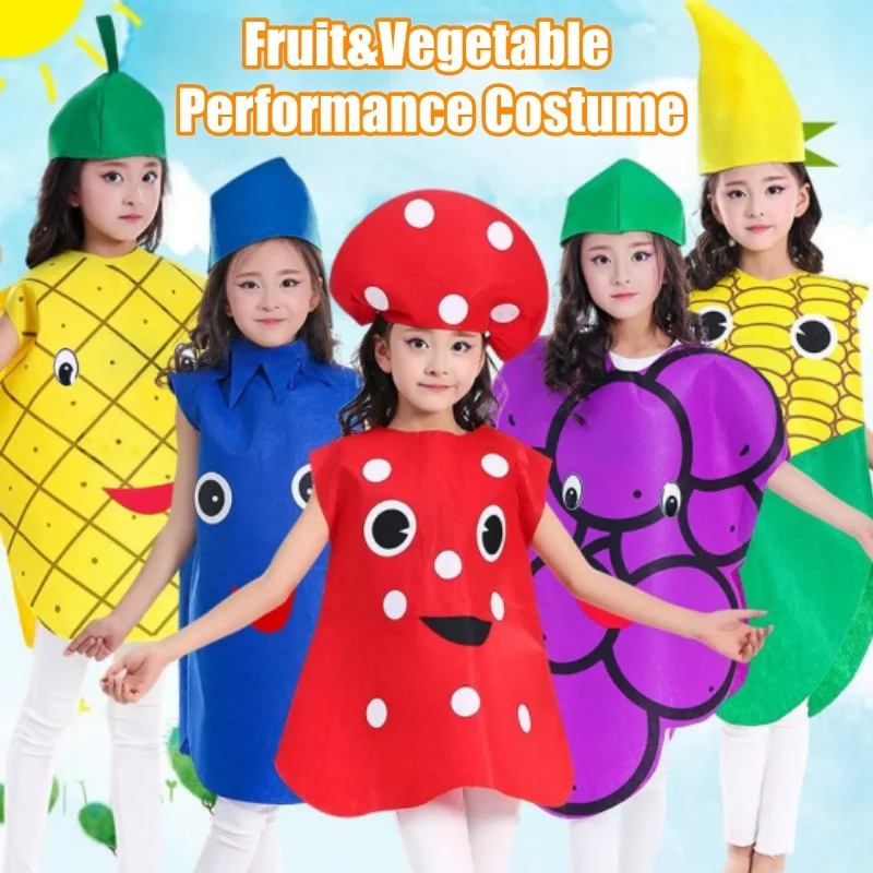 

Очаровательный костюм «Клубничная фантазия» для детей: полный комплект с платьем и повязкой на голову, идеально подходит для тематических вечеринок, Хэллоуина и творческих игр.