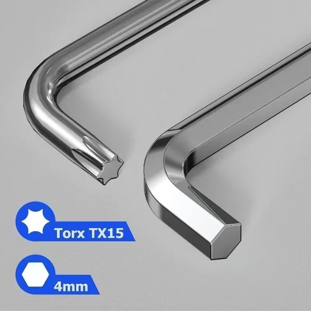 3pcs Steel Window Adjustment Tool Set For Corner Bearings With Multi-Function Wrench With Hex Socket For T15 Compatible Tools