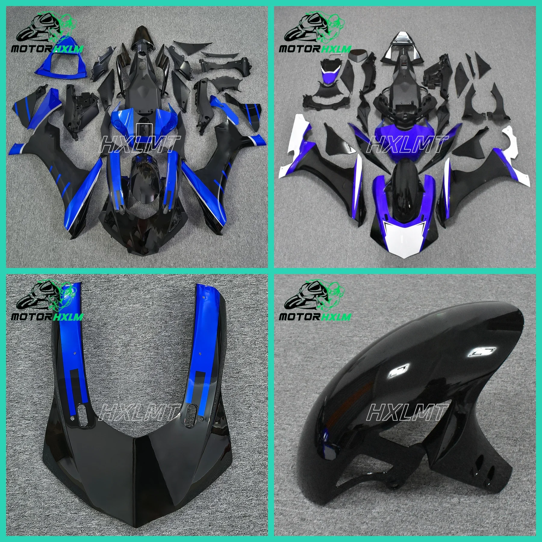 Suitable For YAMAHA YZF R1 R1M 2015 2016 2017 2018 2019 Motorcycle Body Fairing Kit