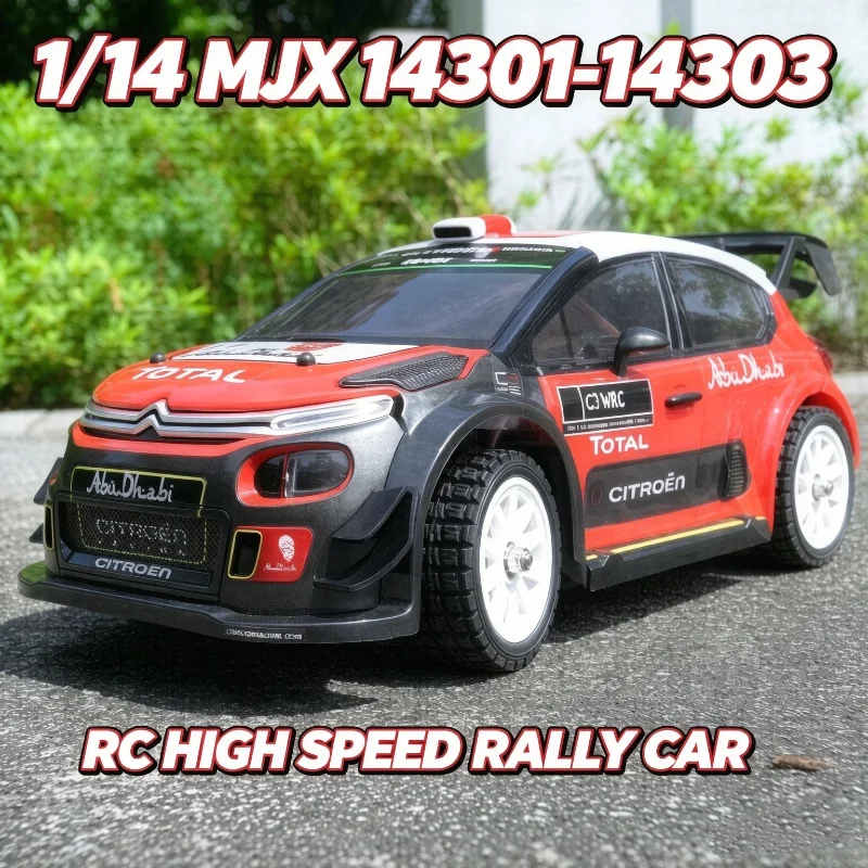 Hot 1/14 Brushless MJX 14301/14302/14303 Remote Control High-speed Drifting Car 2.4G 4WD RC Off-road Vehicle With Light Gyro Toy