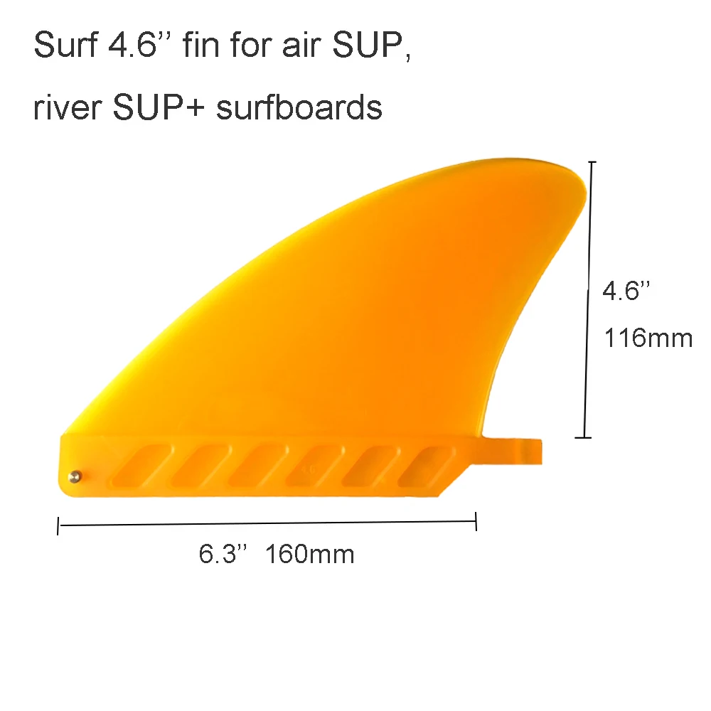 SUP Board 4.6 Inch Flexible Fin For SUP Longboard Surfboard Inflatable Paddle Board SUP Fins Surfing Accessories