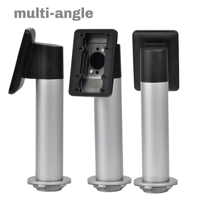 5X Bracket For Facial Recognition Machine Gate Trestle PA Bracket DS-KAB3-ZU For 671/641/F Access Control Holder-[kiri-XK]