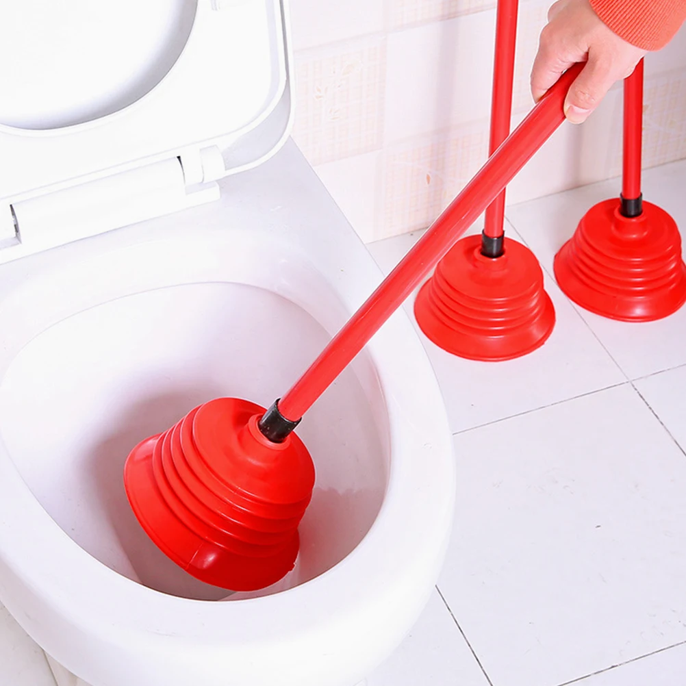 

Strong Powerful Snatch Plunger Heavy Duty Dormitory Toilet Pvc Plungers for Bathroom