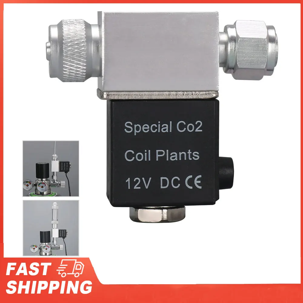 

DC 12 В выходной электромагнитный клапан M10 * 1 для аквариума, регулятор системы CO2, внешняя резьба, бесшумная низкотемпературная версия