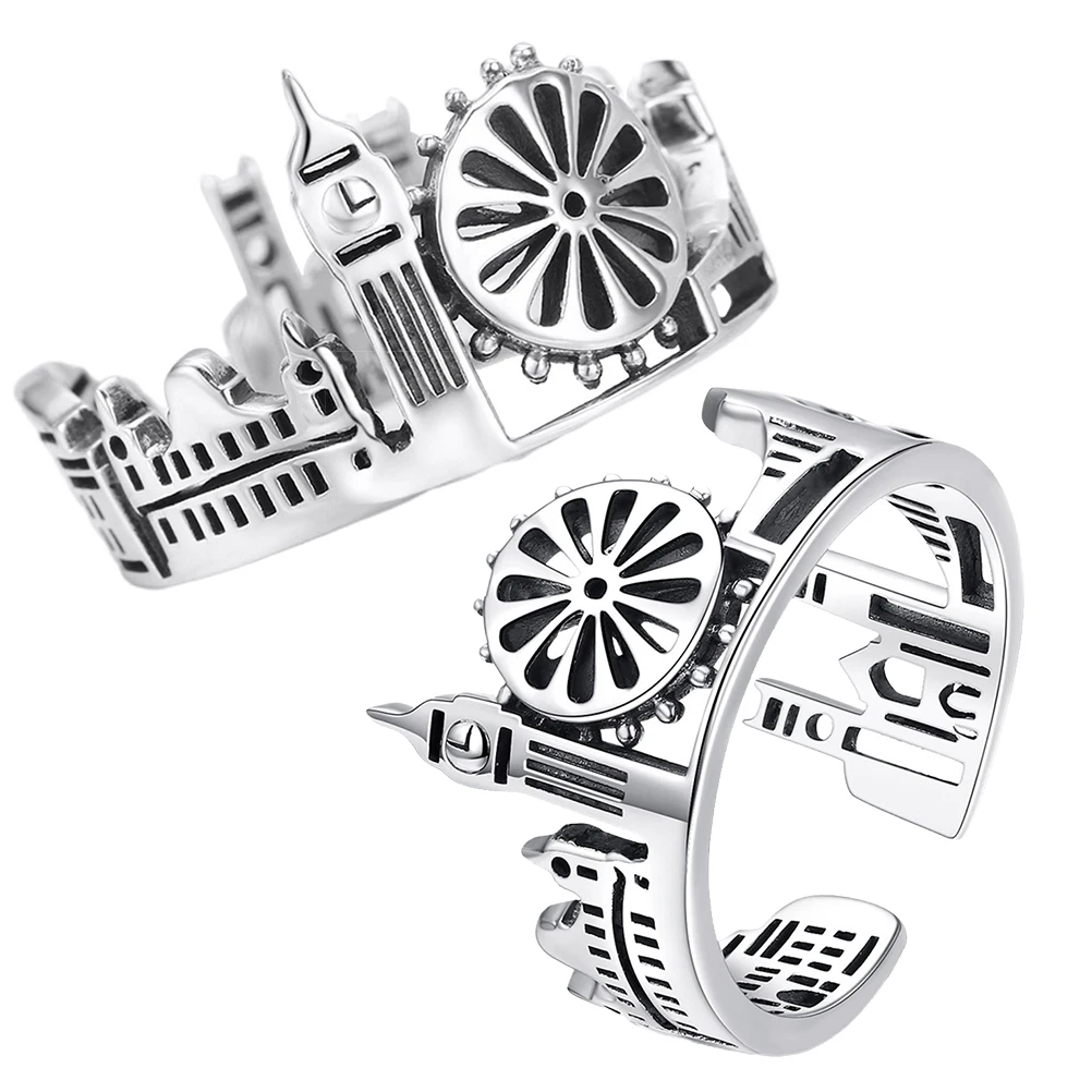 

Sterling Rings Open Design Fashion Accessories for Ladies Durable Alloy Jewelry Gifts Women Trendy