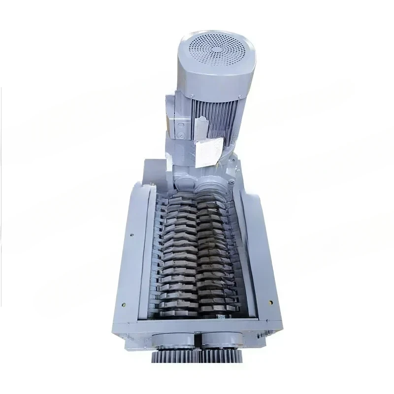 / Carton Tire Shredder 500 Model Stable Waste Plastic Recycling Crusher Double Shaft