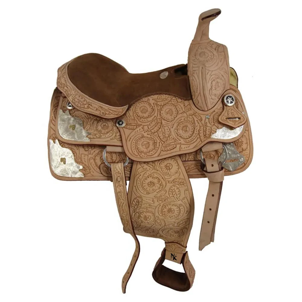 Hot Selling Casual Saddle Custom Leather Saddle Professional Riding Denim Harness Manufacturer Equestrian Supplies