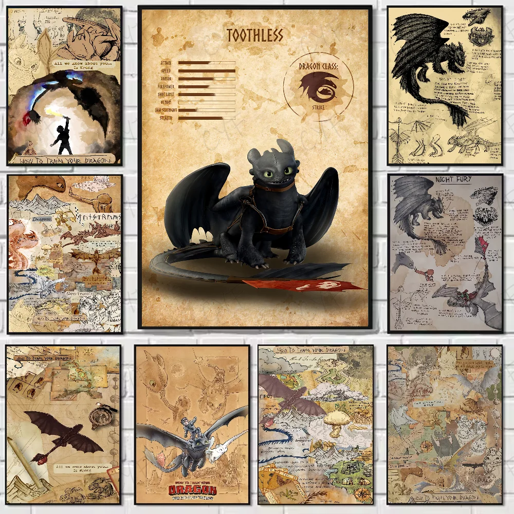 Toothless Poster.pdf Why “Toothless Painting” Posters Are the Hidden Gem for Retro Room ...