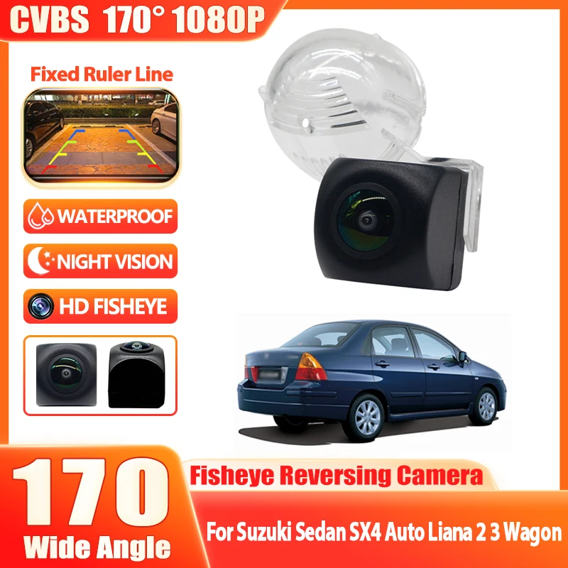 

Новинка! Камера заднего вида с углом обзора 170° HD 1080P Fisheye для Suzuki Grand Vitara 2005-2011, 2012, 2013, автозапчасти