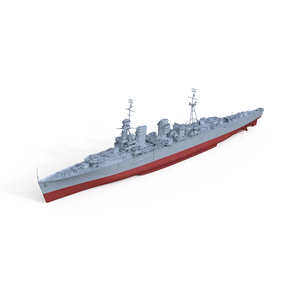 SSMODEL SS561S 1/1000 Military Model Kit HMS Hawkins Cruiser 1942 Full Hull WWII WAR GAMES