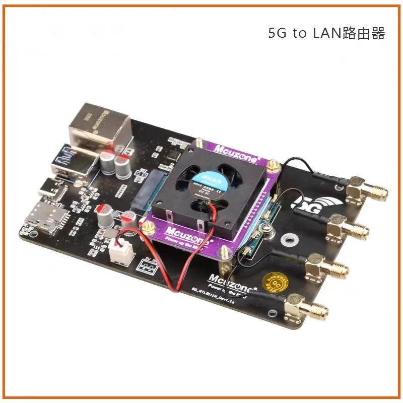 5G to LAN Adaptor 5G Router,1Gbps RJ45 USB3.0, 5G CPE, driver free, plug and play, X86 R5S,RM500U RM500Q FM650 RM510Q