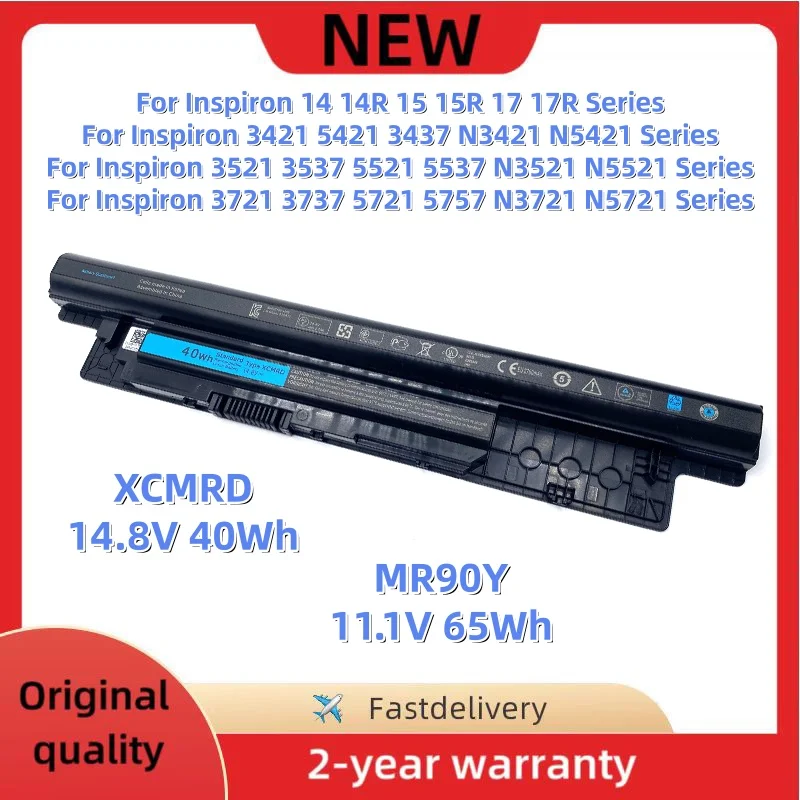 XCMRD MR90Y Laptop Battery For DELL Inspiron 15 3000 3421 3542 3543 3721 5421 5521 17R 3521 3437 3537 5437 5537 3737 5737 5721