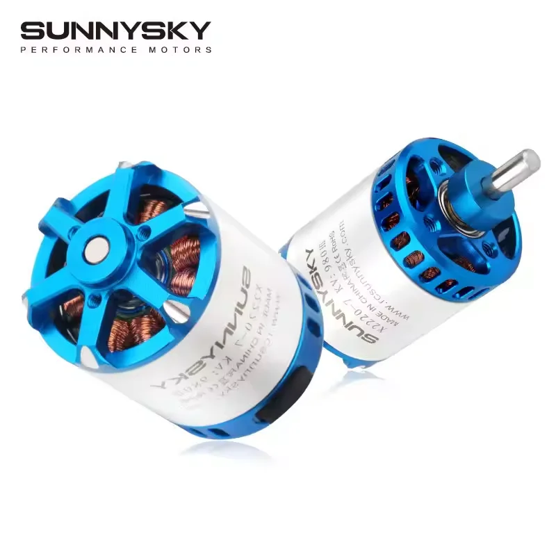 SUNNYSKY X2220 -III KV980 KV1150 KV1400 KV2200 롱 샤프트 브러시리스 모터 RC 쿼드콥터 비행기 고정익 비행기용