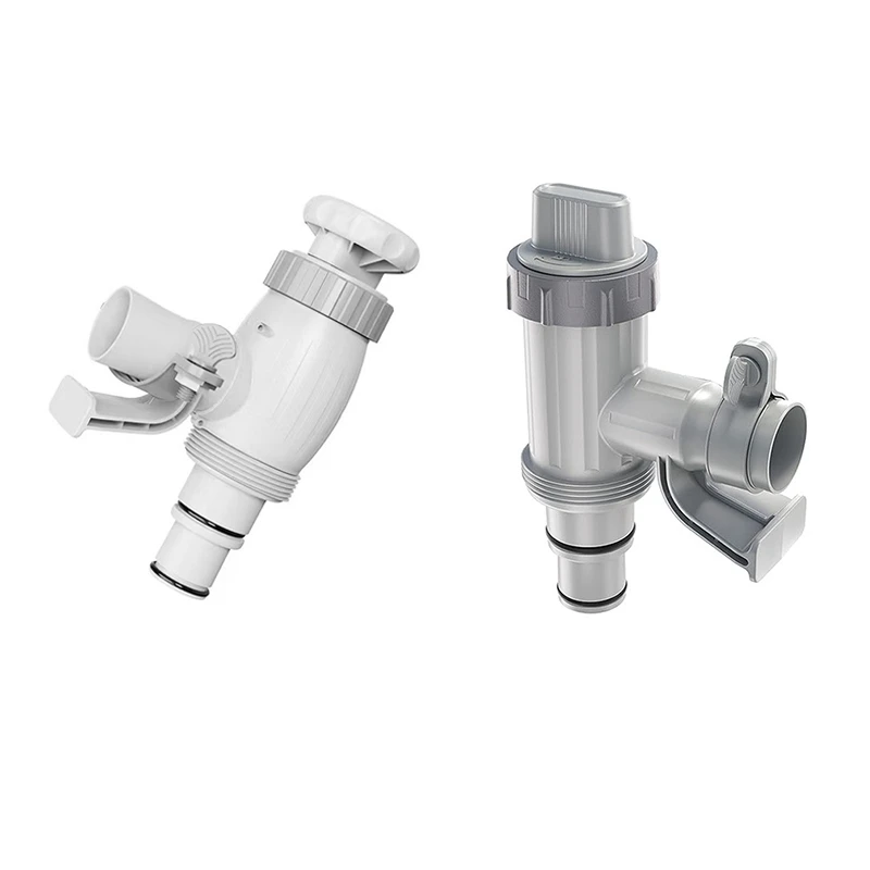 ABUP-Poolschlauchadapter, Poolschlauchhalter und Kolbenventil, Pool-Ersatzteile für oberirdische Pools