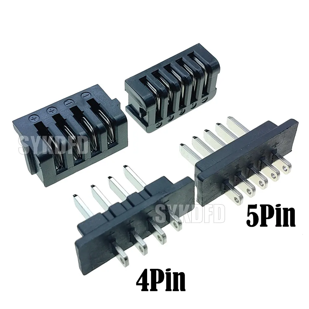 

1Pcs DC Power discharge connector 4pins / 5pins Male or Female/ Ebike Parts power plug For Hailong Connector Parts