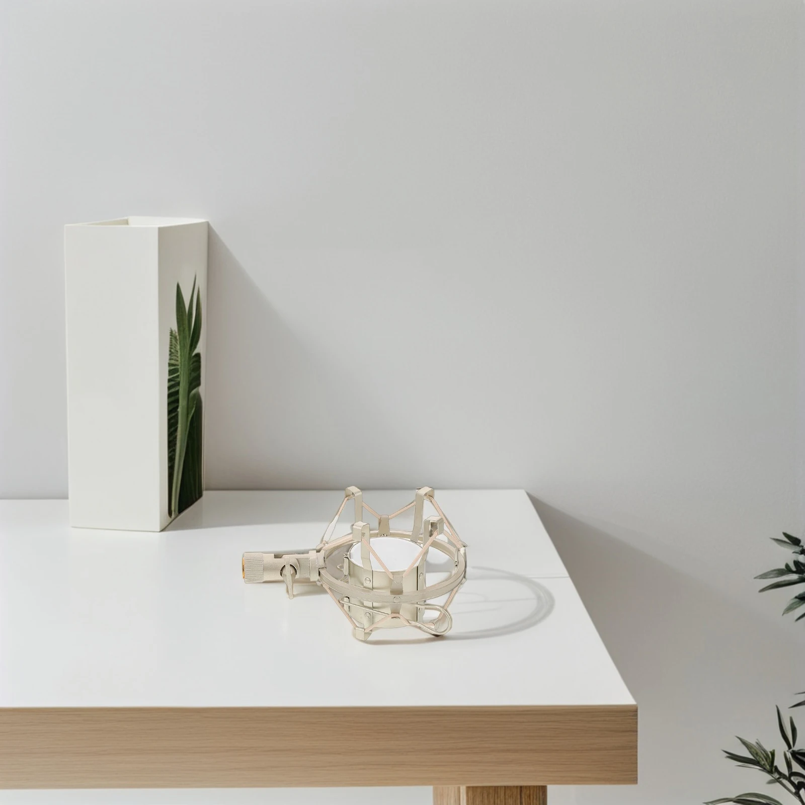 

1Set Microphone Pop Filter U-Shaped High-Density Windscreen Shock Mount for Recording Studio Vocal Clarity Noise Reduction