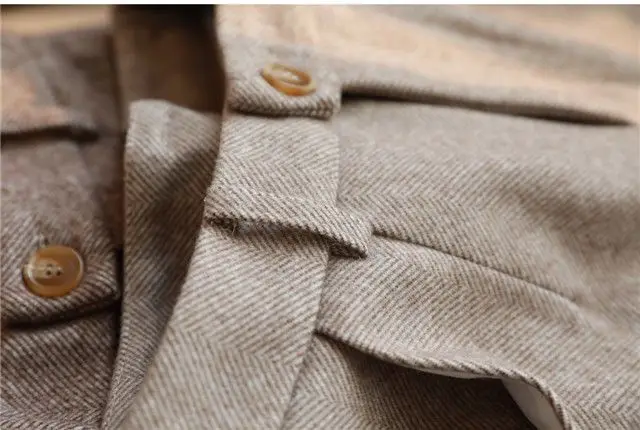 Wool Woolen Harem Trousers Women's Autumn and Winter New High Waist Slimming Ankle-Tied Suit Pants Loose Casual Cigarette Pants