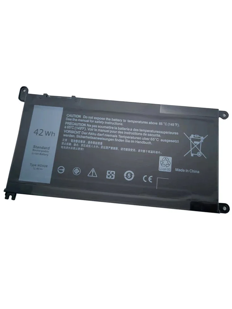 

3500MAH WDX0R 42Wh For DELL WDXOR Battery Inspiron 13 5368 5378 7368 14 7460 7472 5468 15 5538 5567 5568 5378 7368 17 Laptop