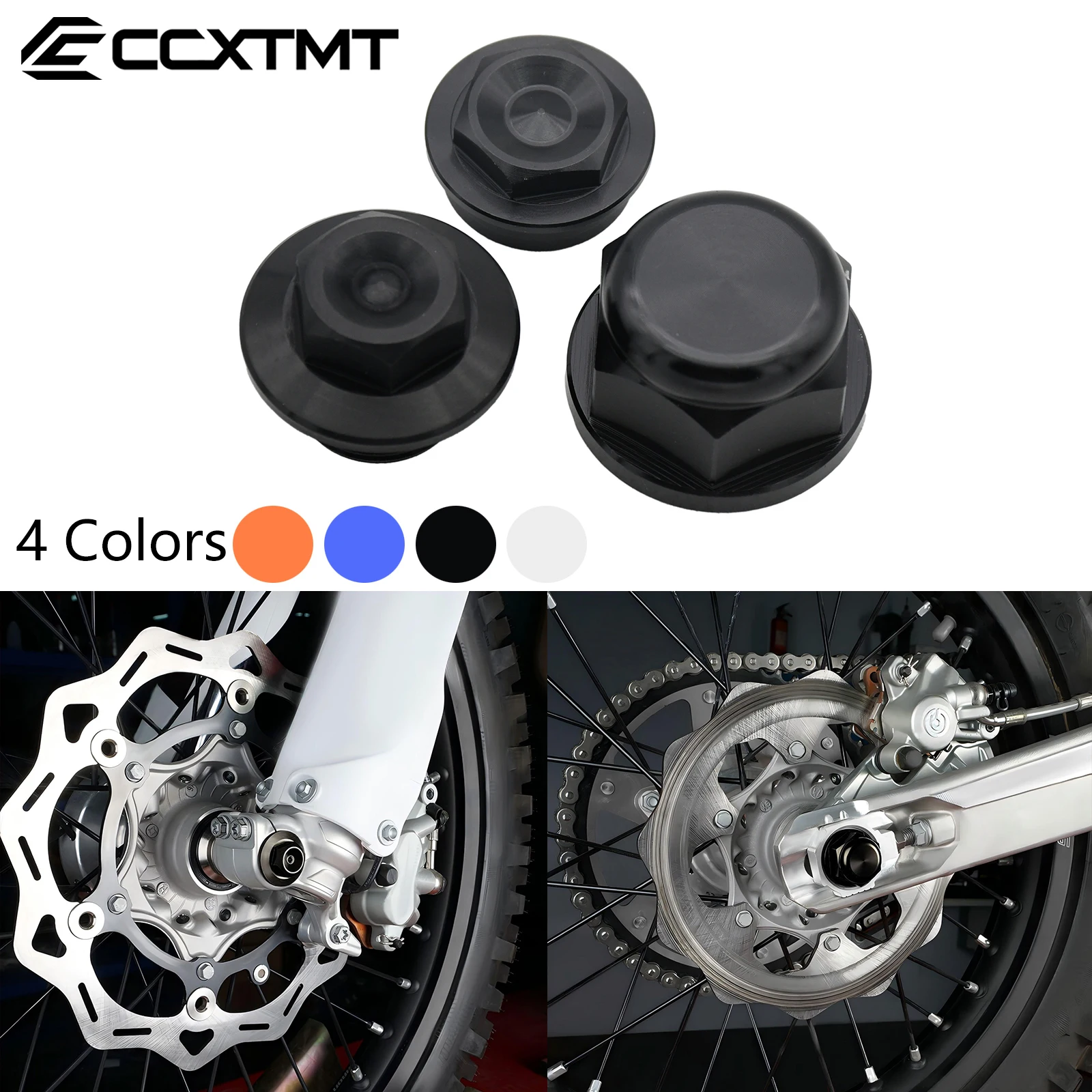 

Front Wheel Lock Nut Bolt Rear Chain Adjuster Axle Wheel Axle Nut For GasGas EC250 EC350 EC250F EC350F For KTM SX SXF XC XCF EXC