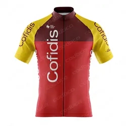 2025 Team Cofidis Cycling Jersey Summer Mountain Bike Clothing maillot ciclismo Bicycle maillot ciclismo Sportswear Maillot