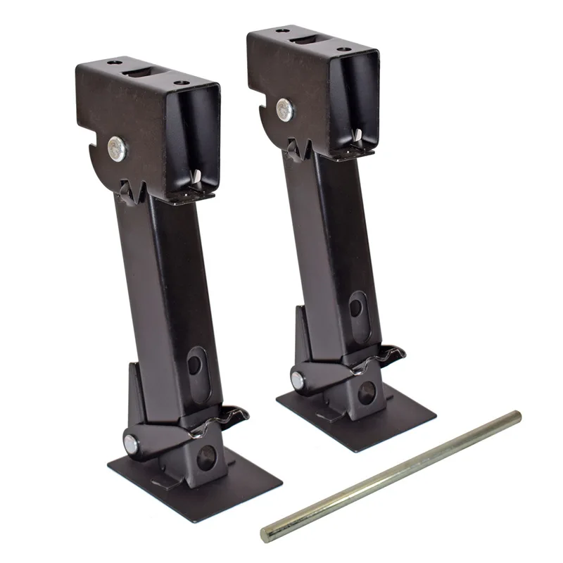 

4PCS trailer RV accessories, hand jack, parking support frame, manual mechanical lifting and stabilizing outriggers, handle