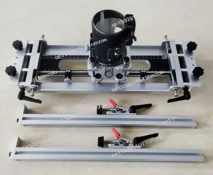 Aluminum Alloy Door Window Cross Hinge Lock Hole Opener Invisible 3D Hinge Slotting Die