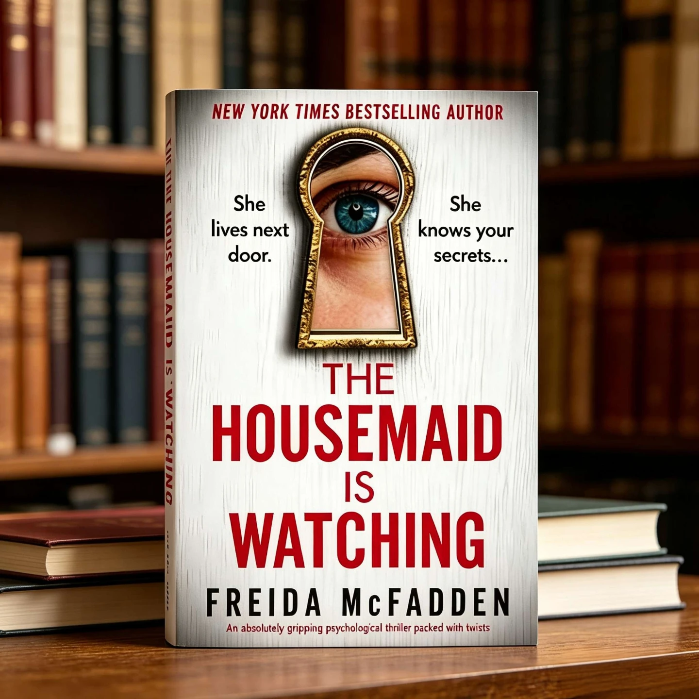 

The Housemaid Is Watching: The #1 Bestselling Thriller — A New Home. A Murder. A Husband Who's Lying. by Freida McFadden