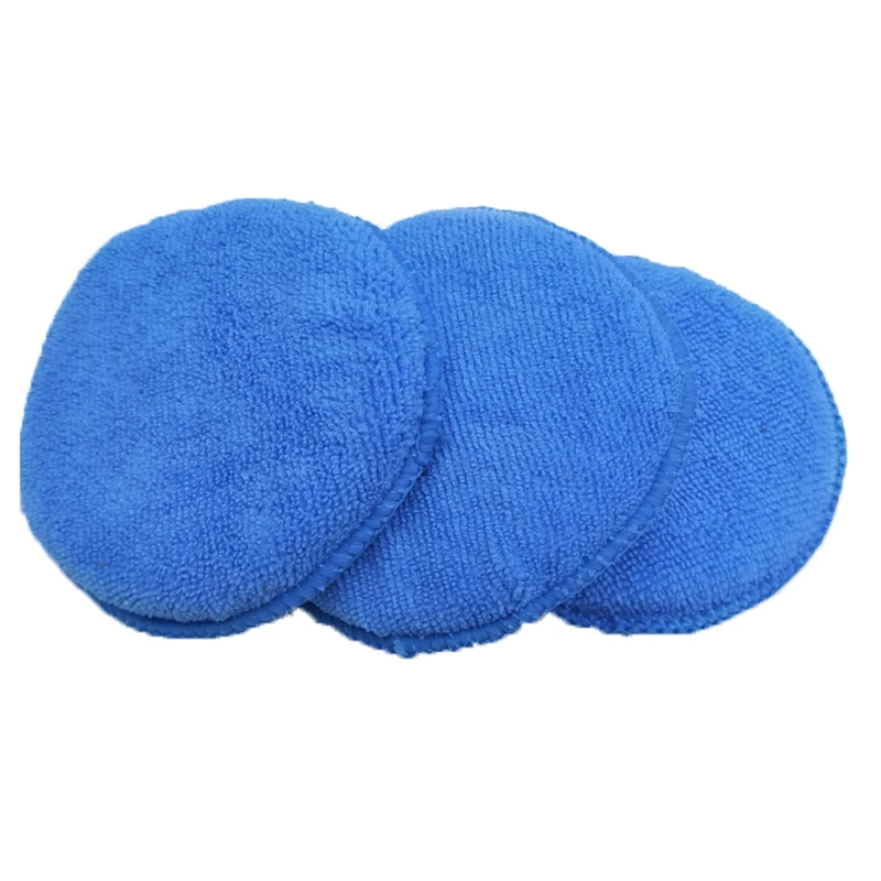 1/5/10Pcs Special For Car Wash  Care Polish Foam Sponge Soft Microfiber Car Wax Applicator Pad Polishing Sponge Apply Remove Wax