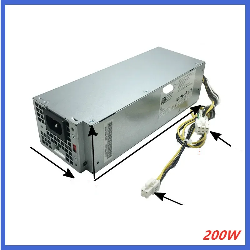 

New Power Supply -Adapter For Dell V3250 3668 PSU Switch H200NS-00 D200AS-00 B200AS-00 6P+4P 200W