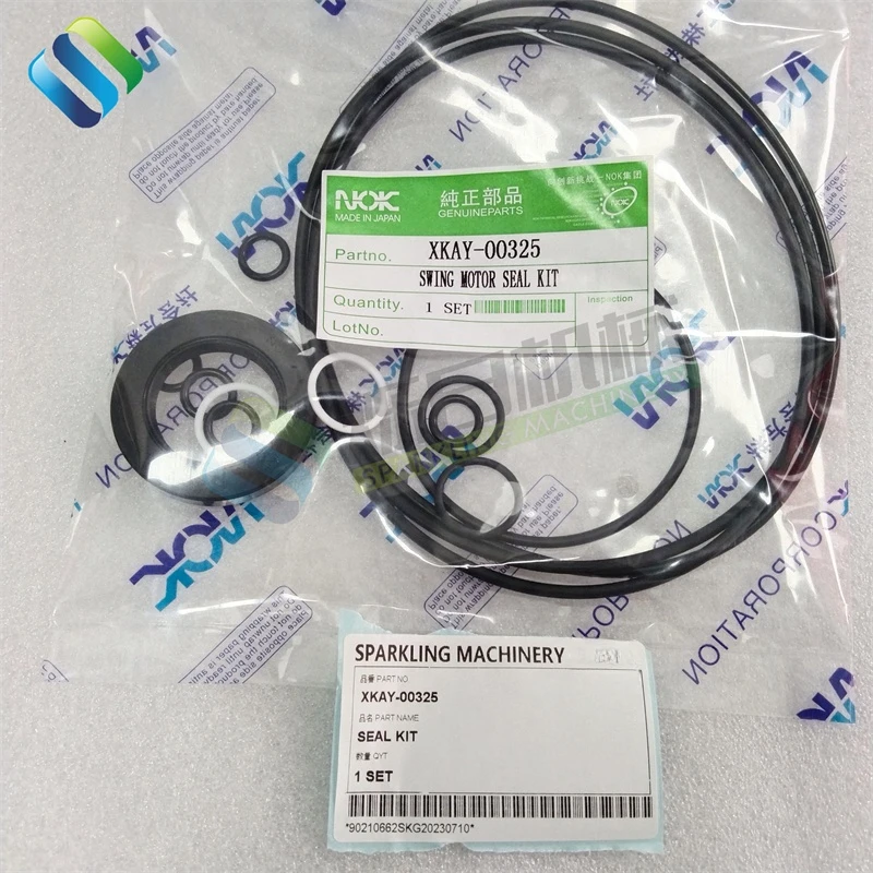 SKGM XKAY-00325 R110-7 R140W-7 Excavator Spare Parts Swing Motor Seal Kit XKAY-00325